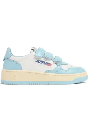 Autry Sneakers Basse Kidstripes In Pelle Con Strap