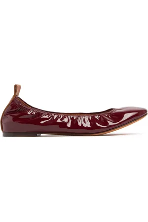 Lanvin Ballerine In Pelle Lucida 10mm