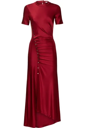 Paco rabanne Vestito Midi In Jersey Di Misto Viscosa