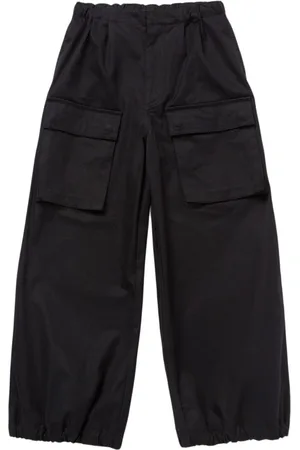 Maison Margiela Pantaloni Cargo In Gabardina Di Cotone