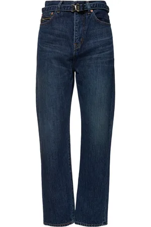 SACAI Jeans Dritti In Denim