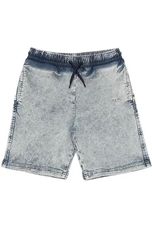 Diesel Shorts In Misto Cotone Effetto