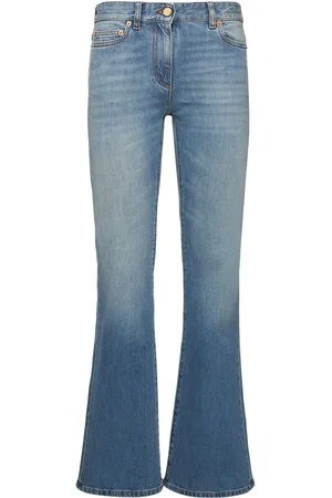 VALENTINO Jeans Svasati In Denim Con Logo