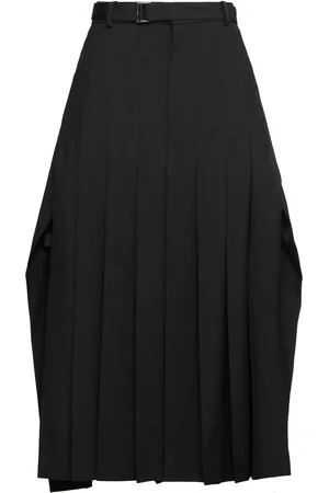 SACAI Gonna Lunga In Misto Lana Gessata