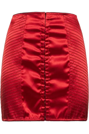 Dolce & Gabbana Minigonna In Raso Stretch