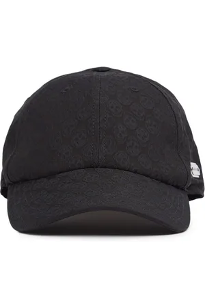 Alexander McQueen Cappellino Skull In Misto Viscosa