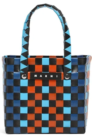 Marni Borsa Shopping Color Block Con Logo