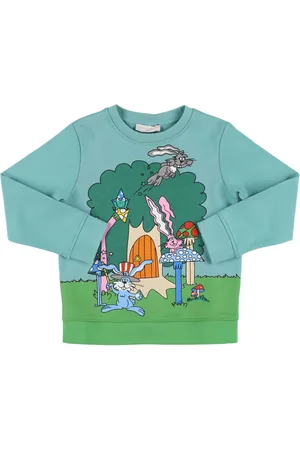 Stella McCartney Felpa In Cotone Con Stampa
