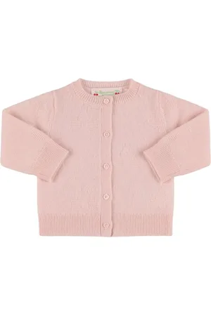 BONPOINT Cardigan In Maglia Di Cashmere Con Ricami