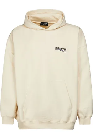 Balenciaga Felpa In Cotone Con Cappuccio