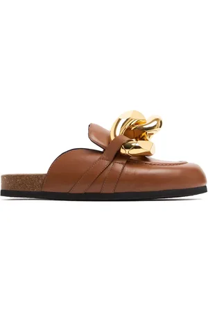J.W.Anderson Mules Chain In Pelle 15mm