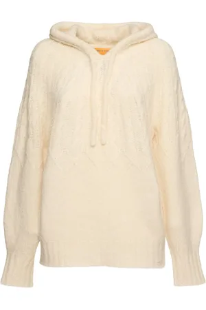 Guest In Residence Maglia Cloud In Misto Lana Con Cappuccio