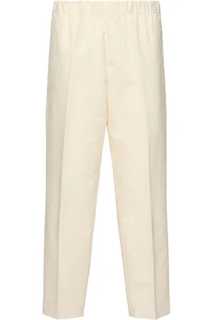 Jil Sander Pantaloni Jogger In Cotone Leggero