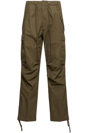 Tom Ford Pantaloni Cargo Enzyme In Twill Di Cotone