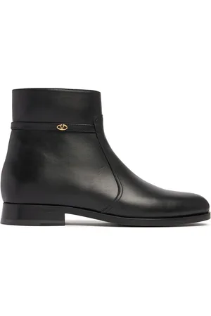 VALENTINO GARAVANI Stivaletti Vlogo Signature In Pelle