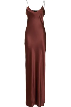 NILI LOTAN Vestito Cami In Charmeuse Di Seta
