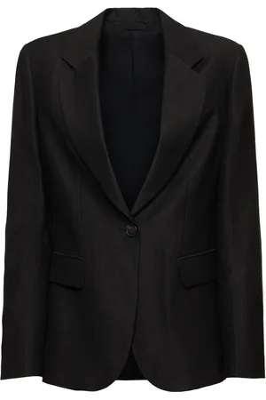 Brunello Cucinelli Blazer In Twill Di Misto Lino