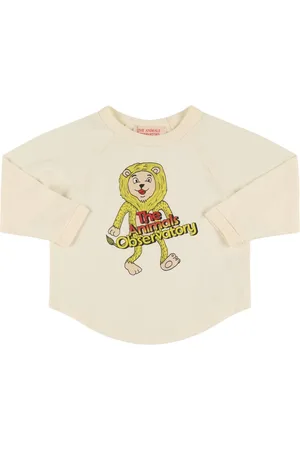 The Animals Observatory T-shirt In Jersey Di Cotone Stampato
