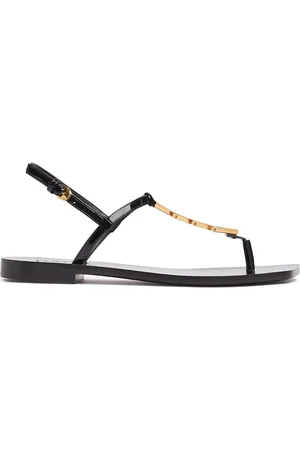 VERSACE Sandali V Chain In Pelle 10mm