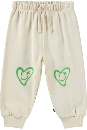 Molo Pantaloni In Felpa Di Cotone Organico