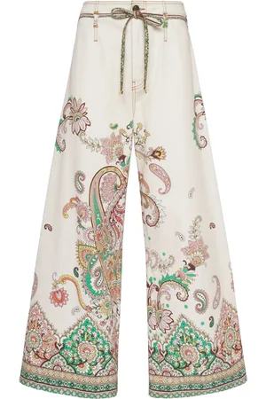 Etro Jeans Svasati In Denim Stampato