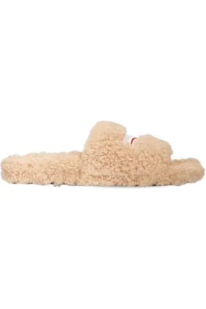 Balenciaga Sandali In Shearling Sintetico 10mm