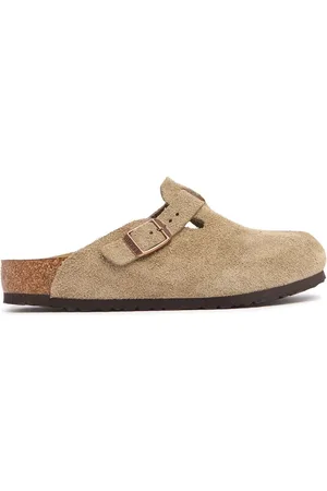 Birkenstock Sandali Boston Kids In Camoscio