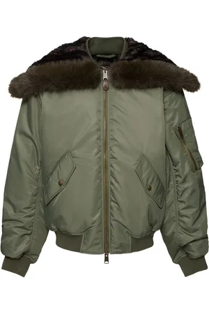Balenciaga Bomber In Nylon Con Cappuccio