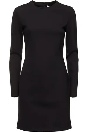 Max Mara Vestito Bartolo In Neoprene A Maniche Lunghe