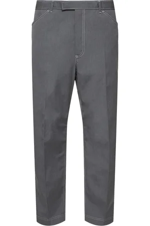 Thom Browne Pantaloni Chino Tapered