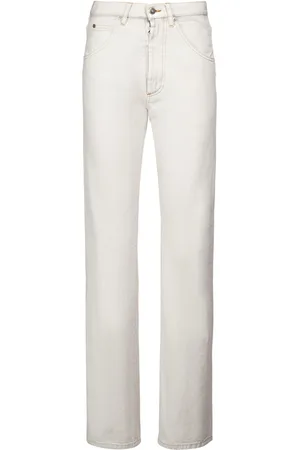 Maison Margiela Jeans Larghi In Denim Di Cotone