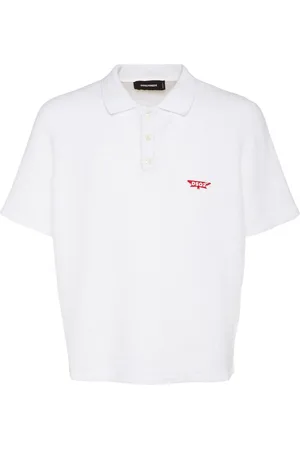 Dsquared2 Polo Tennis In Cotone