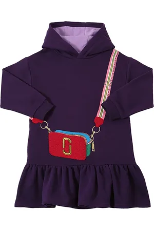 Marc Jacobs Vestito In Jersey Di Cotone Con Cappuccio