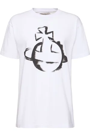 Vivienne Westwood T-shirt Stencil Orb In Jersey