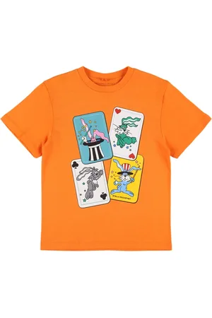 Stella McCartney T-shirt In Jersey Di Cotone Stampato