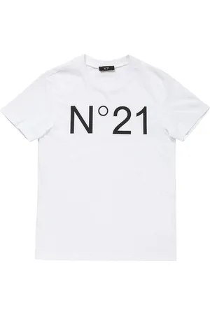 Nº21 T-shirt In Jersey Di Cotone Con Logo