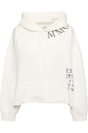Maison Margiela Felpa Con Logo E Cappuccio