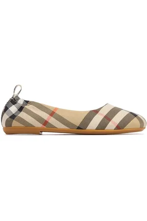Burberry Ballerine Con Stampa Check