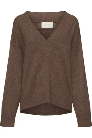 Loulou Studio Maglia Sage In Cashmere / Scollo A V