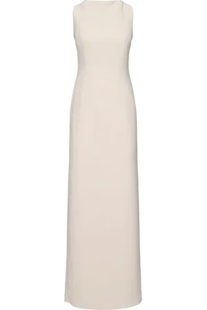 16Arlington Vestito Hebe In Crepe Con Schiena Scoperta