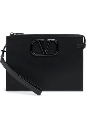 VALENTINO GARAVANI Pochette Vlogo In Pelle