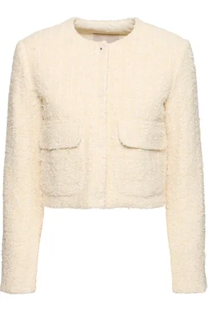Moncler Piumino Dauphin In Tweed Di Misto Cotone