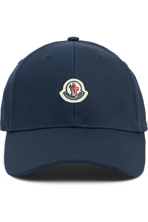 Moncler Cappello Baseball In Gabardina Di Cotone
