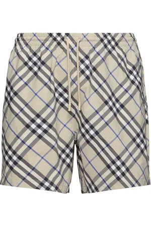 Burberry Shorts Mare A Quadri