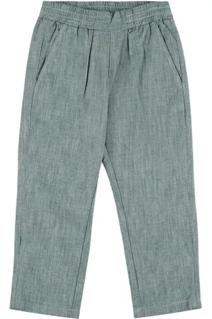 BONPOINT Pantaloni In Cotone Chambray