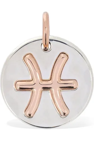 Dodo Charm Pisces In Oro Rosa 9kt E Argento