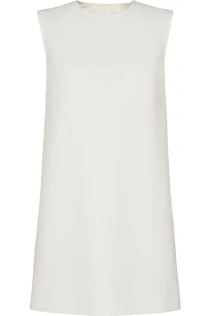 Max Mara Vestito Corto Fiuggi In Misto Lana