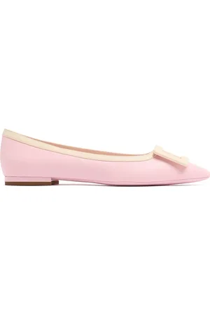 Roger Vivier Ballerine Gommettine In Pelle 10mm