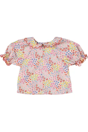 The New Society Top In Cotone Stampato