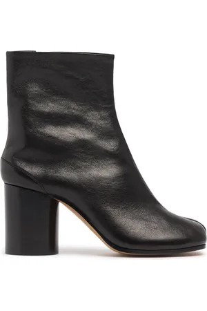 Maison Margiela Stivaletti Tabi In Pelle Vintage 80mm